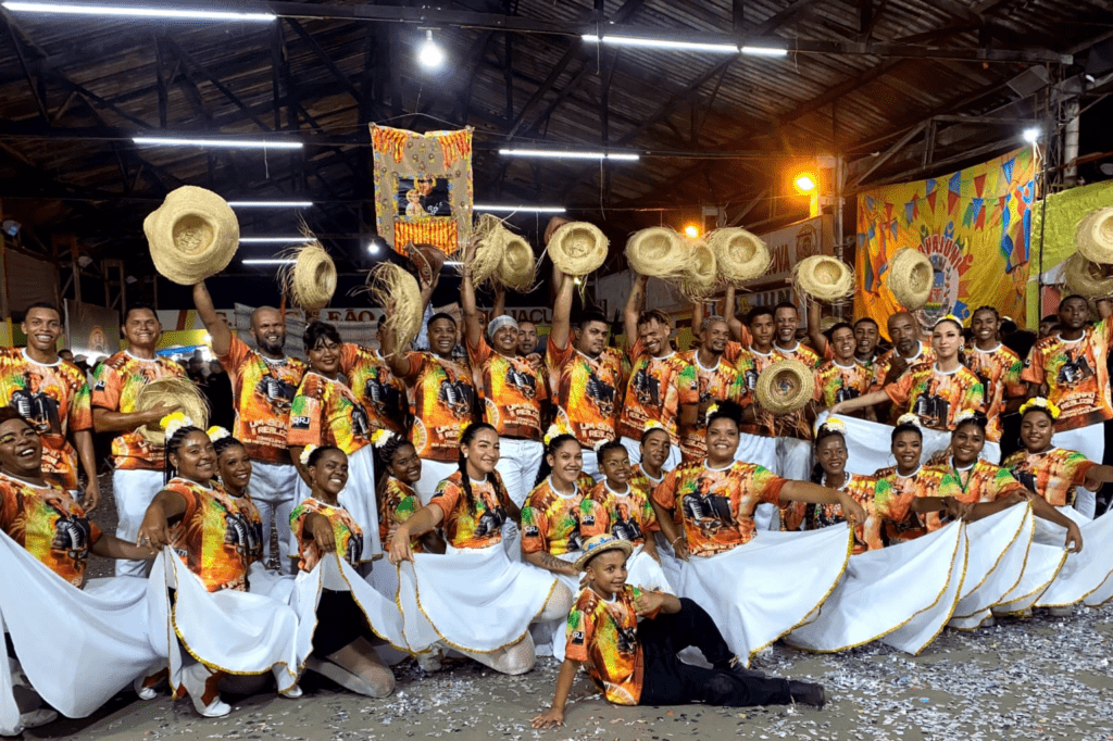 Quadrilha Junina Carcará se apresenta no Festival de Artes no sábado (1), na Praça Rui Barbosa