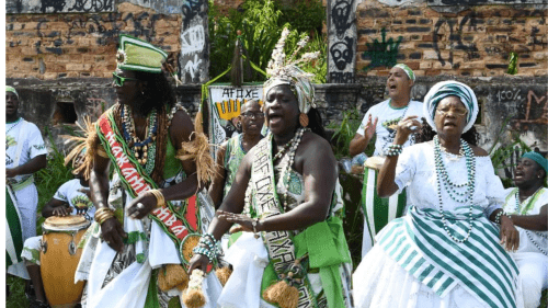 Afoxé Maxambomba Festival de Cultura Nordestina em Nova Iguaçu