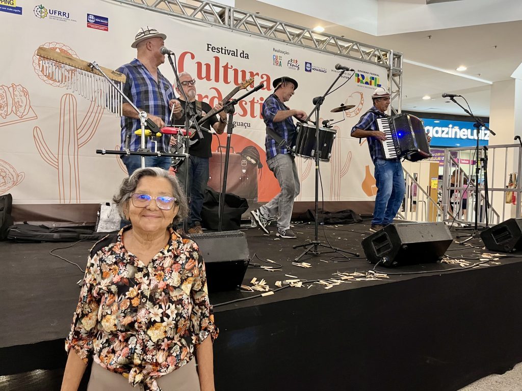 Marta de Oliveira no Festival da Cultura Nordestina