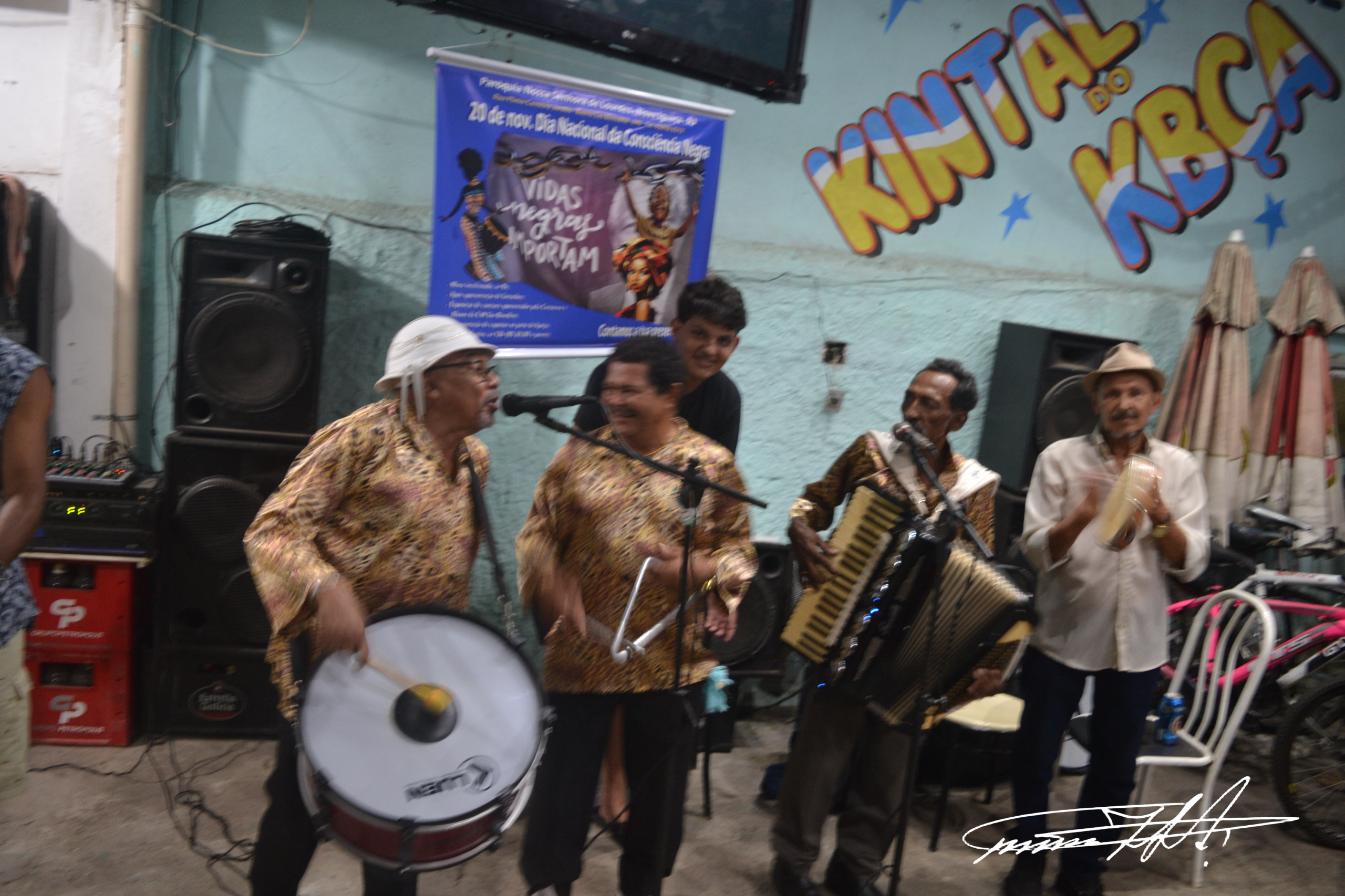 O encontro no Kintal