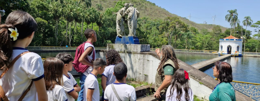 Piquenique Literário - Ninfas represa Rio D'Ouro